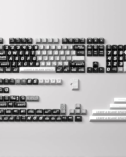 daixiahu Raving Theme 157 Key PBT Keycaps Cherry Custom Keycap Set for 61/87/104/108 Cherry MX Switch Mechanical Keyboards