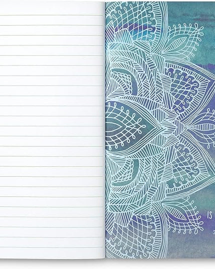 Compendium Softcover Journal – “Who looks outside, dreams. Who looks inside, awakens.”— A Write Now Journal with 128 Lined Pages, 5"W x 8"H