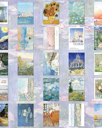 Vintage Oil Painting Scrapbook Sticker, Journaling Supplies for Junk Journal, 500+ Scrapbooking Washi Stickers & 25 Ephemera Papers Art Scrapbook Supplies for Adults Teens Women Girls Junk Journal