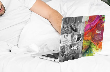 Dongke MacBook Pro 13 inch Case Model A2251/A2289 2020 Released, Plastic Hard Shell Case Cover for MacBook Pro 13 inch with Retina Display & Touch Bar Fits Touch ID (Brain)