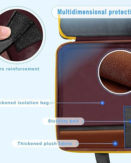 ZINZ Laptop Case 15 15.6 16 inch Sleeve, Expandable Computer Hand Bag with Multi-pockets Compatible with MacBook Pro 16 inch M4/M3/M2/M1, MacBook Air/Pro 15 inch and 15-16 inch Notebooks，B01YL01
