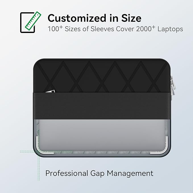 Smatree 14 inch Laptop Sleeve for Samsung Galaxy Chromebook Go/Galaxy Book Go 5G, Samsung Protective Laptop Case with Accessory Pocket, YKK Zipper, Patented Super Corner Design (E415)