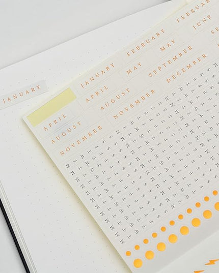 LEUCHTTURM1917 368952 Bullet Journal Edition 2 Green23, Medium A5, Hardcover, 206 Numbered Pages,Dotted