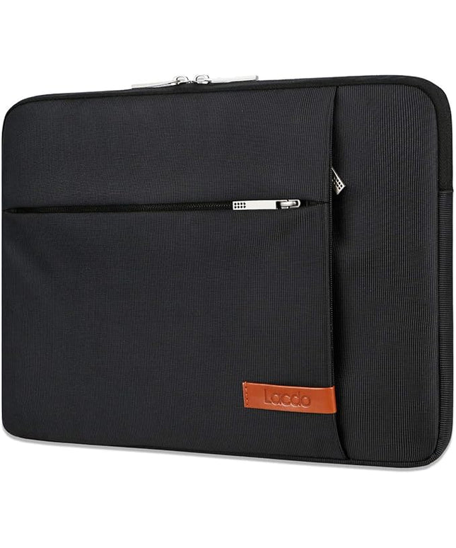 Lacdo Tablet Sleeve Case for 13 inch New iPad Pro M5 M4 2025-2024, 13 inch New iPad Air M3 M2 2025-2024, 12.9" iPad Pro 6 5 4 3 with Magic Keyboard and Smart Keyboard Folio, Tablet Bag, Black