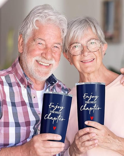Retirement Gifts for Men Tumbler 20oz, Farewell Gifts for Coworkers, Coworker Leaving Gift for Women/Men, Goodbye/Going Away/New Job/Promotion/New Beginnings Present for Coworkers Friends