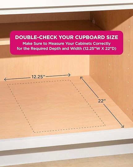 HOLDN’ STORAGE Heavy-Duty Premium Collection Pull Out Cabinet Organizer, Cabinet Drawer Slide Outs, Lifetime Limited Warranty - Basket Size 11" W x 21" D x 5" H, Anti-Rust Chrome Finish