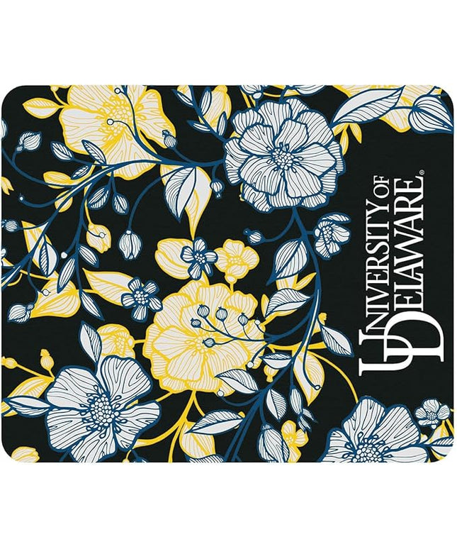 Mouse Pad, Fabric, University of Delaware Standard/Floral Lace