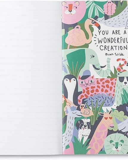 Compendium Softcover Journal - You Are Weird, Unique, and Wildly Perfect. – A Write Now Journal with 128 Lined Pages, 5″W x 8″H