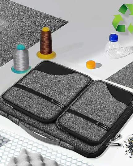 Hseok Laptop Sleeve 15 15.6 16 inches Case Protective PC Briefcase for Commuting and Business trip，BJP-Dark