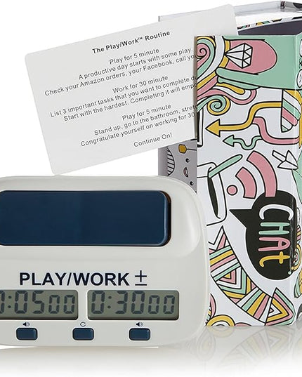 Productivity Timer: Work for 30 Minutes, Play for 5 Minutes -- A Fun and Effective Pomodoro Routine