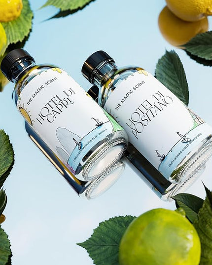 The Magic Scent Hotel Di Positano Hotel Scent Diffuser Oil - Cold-Air & Ultrasonic Fragrance Oil for Diffuser Inspired by Amalfi Coast, Italy - Essential Oils for Diffusers Aromatherapy (500 ml)