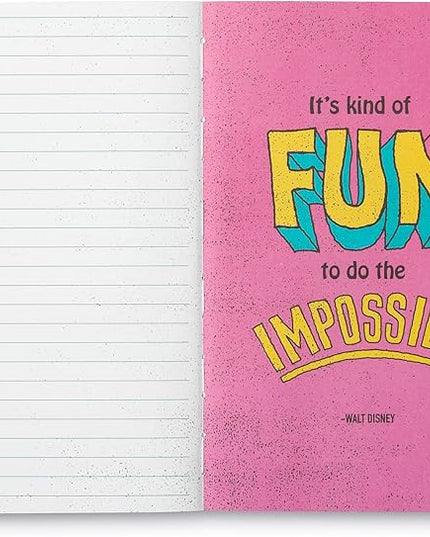 Compendium Softcover Journal - It’s Possible – A Write Now Journal with 128 Lined Pages, 5″W x 8″H