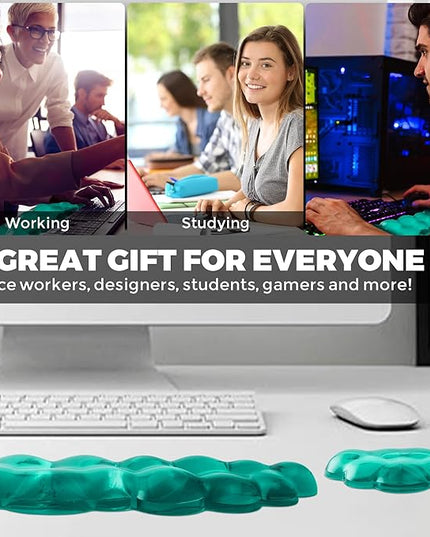 Gel Cloud Wrist Rest - Cloud Mouse Wrist Rest Pad Mouse Support for Office Gaming Pad Computer Laptop Ergonomic Comfortable Pain Relief