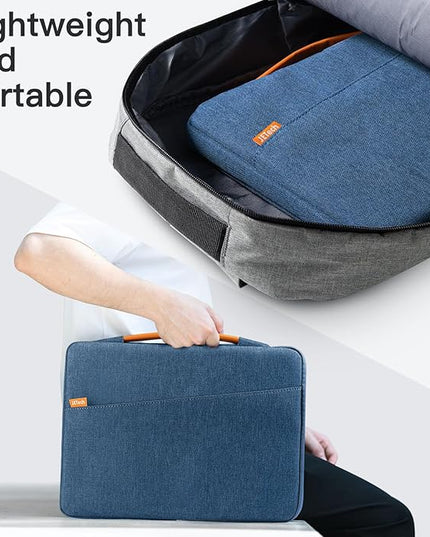 JETech Laptop Sleeve for 13-14Inch MacBook Air/Pro (M5/M4/M3/M2/M1,2020-2025), Waterproof Bag with Portable Handle and Pocket