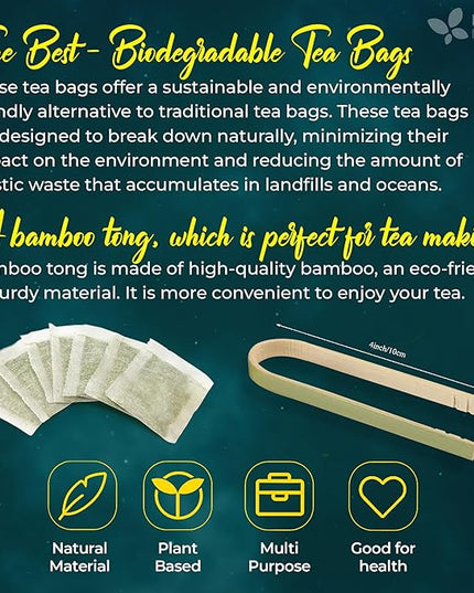 FreshDrinkUS, Tulsi Sleep Tea Bags | 75 Tea Bags | Herbal Blend with Tulsi Holy Basil, Chamomile, Gotu Kola, Ashwagandha & Peppermint | Naturally Caffeine-Free, Relaxing Evening Herbal Tea. Vegan
