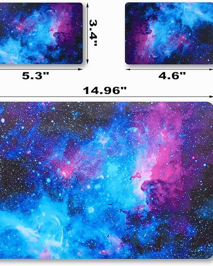 ToLuLu Laptop Skin Sticker Decal, 12" to 15.6" inch Laptop Vinyl Skin Sticker Cover Art Protector, Nebula Galaxy