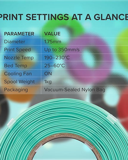 Polymaker Panchroma Refill Spool Red PLA 3D Printing Filament Refill, Compatible with All Reusable Spools and All Major FDM 3D Printers, Tangle-Free, Vibrant Colors, 1.75mm 1kg