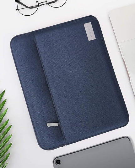 MoKo 9-11 Inch Tablet Sleeve Bag Carrying Case Fits New 11 inch iPad Air M3, iPad A16 2025, iPad Pro 11 M4/Air M2, iPad Air 5/4/3th, iPad 10/9/8/7th, Indigo