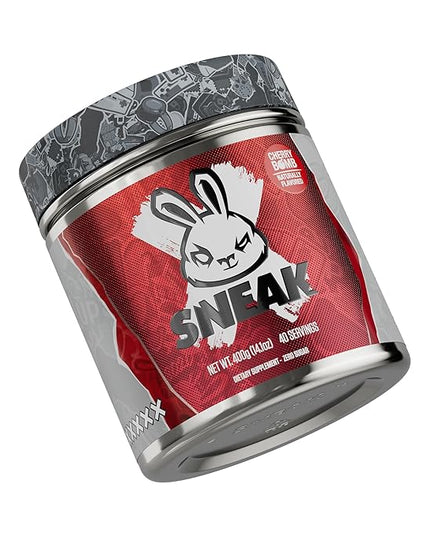 SNEAK Energy Drink Powder | Cherry Bomb | No Sugar. No Nasties. Just Natural Caffeine, Focus-Boosting Nootropics | 40 Servings