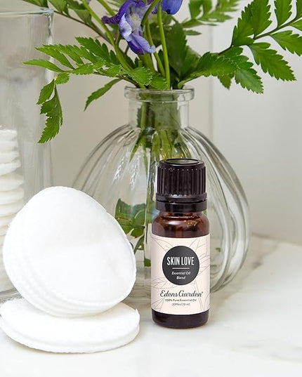 Edens Garden Skin Love Essential Oil Blend- 100% Pure Premium Grade, Undiluted, Natural, Therapeutic, Aromatherapy, The Best for Skin, Face, Hair 118 ml (4 fl oz)