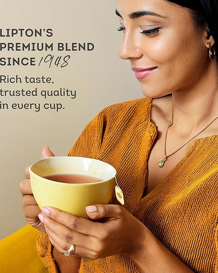 Lipton Yellow Label Finest Blend | Loose Tea | Premium Tea | Compatible for Everyday Use | Suitable for Chai Lovers | 450 Grams (Pack of 6)