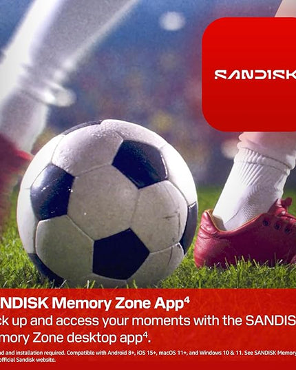 SANDISK 1TB Portable SSD, FIFA World Cup 2026 Edition – Up to 800MB/s – Compatible with laptops, Plus Android Tablets and Phones – Black - SDSSDE30F-1T00-G25