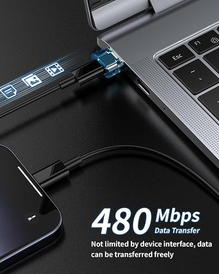 10 Packs USB Male to USB-C Adapter ,A to C Super Fast Charging Transfer and OTG Function, A to USB-C Adapter Compatible with iPhone15/16/17 Plus Pro Max/iPad Pro Air 4 Mini 6 Almost USB Devices