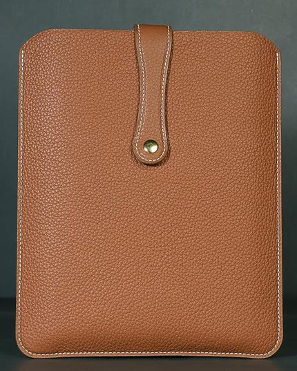 Genuine Leather Laptop Sleeve 13 Inch, Precisely Compatible with MacBook Pro M2 2022 M1 2020-2016 & Mac Air M3 2024 M2 2022 M1 2020,IPad Pro 12.9/Air13/,can be Placed with Magic Keyboard