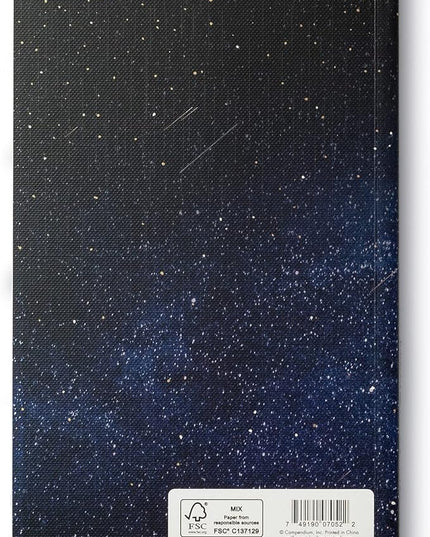 Compendium Softcover Journal - Look to the Stars – A Write Now Journal with 128 Lined Pages, 5”W x 8”H