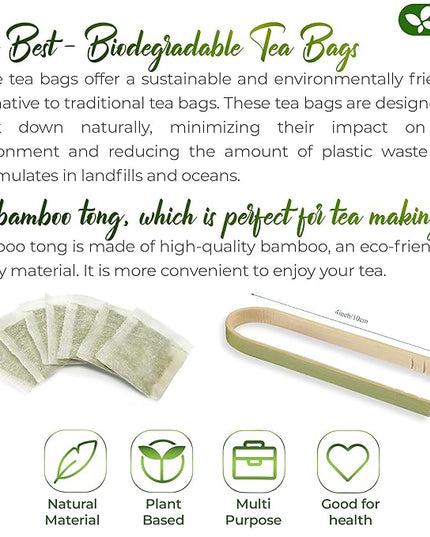 FreshDrinkUS, Pine Needle Tea Bags – 75 Tea Bags, Naturally Caffeine-Free, Refreshing Herbal Tea, Wild-Harvested Pine Leaves, Aromatic and Soothing – Non-GMO & Eco-Friendly Packaging