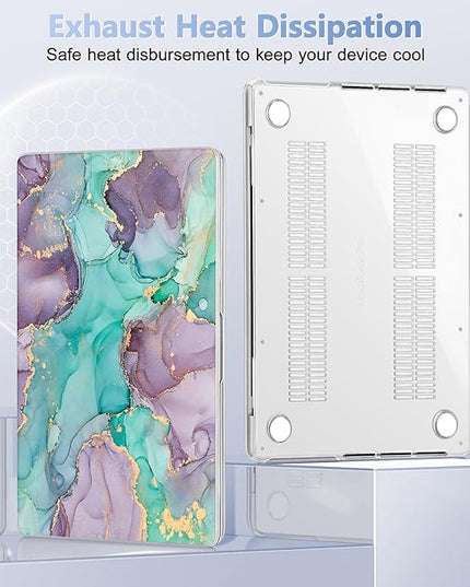 May Chen Case for MacBook Pro 14 inch, Models A2442 A2779 A2918 A2992 A3401 A3185 A3112 A3434, M1 M2 M3 M4 M5 Chip (2021-2025 Release), Plastic Hard Shell Case with Keyboard Cover, Artistic Painting