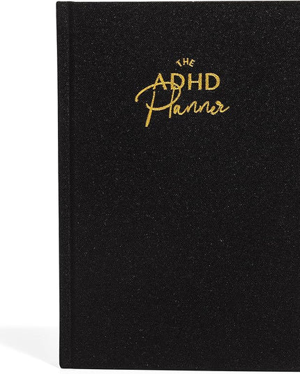 The ADHD Planner for Adults - Undated Daily & Weekly ADHD Journal for Disorganized People, 90 Days - Habit Tracker, Record Emotions & Mood - Academic Goals - Structure & Focus for Adults Brains