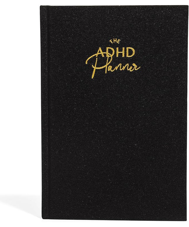 The ADHD Planner for Adults - Undated Daily & Weekly ADHD Journal for Disorganized People, 90 Days - Habit Tracker, Record Emotions & Mood - Academic Goals - Structure & Focus for Adults Brains