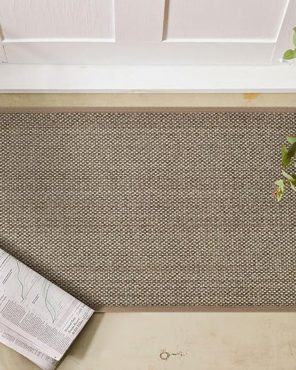 Artoid Mode Non Skid Washable Kitchen Rugs Mats Doormat, Rubber Backing Absorbent Rugs for Kitchen Door Mat Kitchen Mats Floor Mats Front of Sink 17x29 Inch