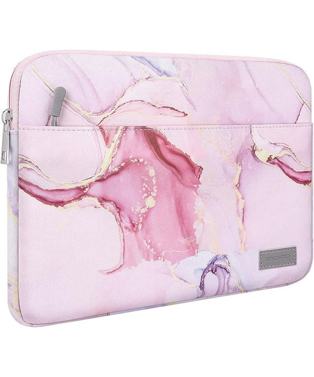 MoKo 9-11 Inch Tablet Sleeve Bag Carrying Case Fits iPad Pro 11 M5/Air M3, iPad A16 2025, i-Pad 10th 10.9, i-Pad 9/8/7th Gen 10.2, iPadAir 5/4th 10.9, Tab S8 11"/Tab A 10.1,Cloudy Pink