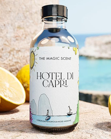 The Magic Scent Hotel Di Capri Hotel Scent Diffuser Oil - Cold-Air & Ultrasonic Fragrance Oil for Diffuser Inspired by Capri, Italy - Essential Oils for Diffusers Aromatherapy (500 ml)