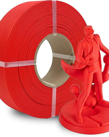Polymaker Panchroma Refill Spool Matte Lava Red PLA 3D Printing Filament Refill, Compatible with All Reusable Spools and All Major FDM 3D Printers, Tangle-Free, Vibrant Colors, 1.75mm 1kg