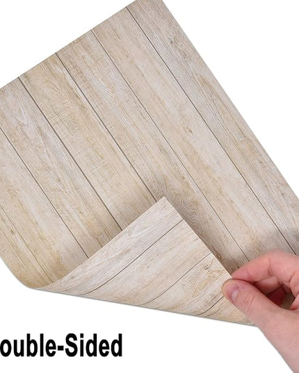 Gift Boutique 100 Rustic Wood Grain Stationery Paper Letterhead Sheet Vintage Wooden Design 8.5" x 11" Double Sided For Scrapbooking Invitation Crafts