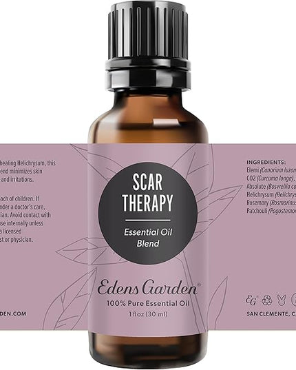 Edens Garden Scar Therapy Essential Oil Blend- 100% Pure Premium Grade, Undiluted, Natural, Therapeutic, Aromatherapy, The Best for Skin, Face, Hair 30 ml (1 fl oz)