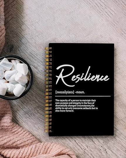 Inspirational Spiral Notebook,Inspirational Journal,Inspirational Journal for Women Men Writing,Resilience Spiral Notebook 8.3×5.5 Inch