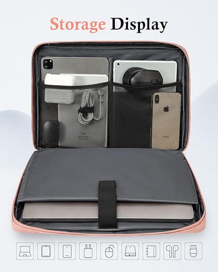 Laptop Sleeve Case, 15.6 17.3 14 13.3 12.3 inch TSA Laptop Sleeve Computer Carrying Bag