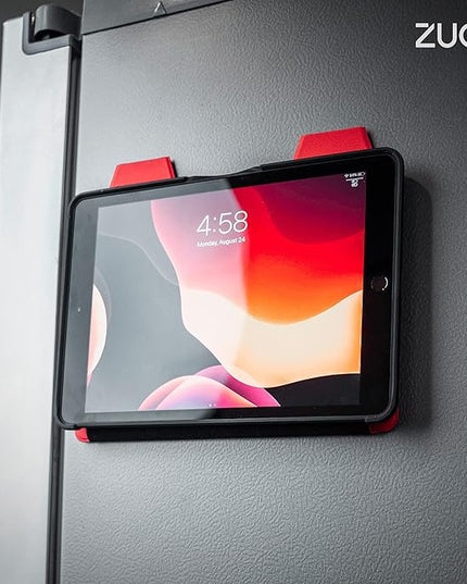 ZUGU Case for 10.2 Inch iPad 9th Generation Case 7th / 8th Generation (2021/2020/2019), Protective, Thin, Sleek Design, Magnetic Stand, Sleep/Wake Cover, Magnetic Cover, Red