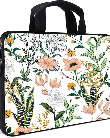 AMARY Laptop Sleeves 11.6" 12" Laptop Handle Bag Neoprene Notebook Carrying Pouch Chromebook Sleeves case Ultrabook Case Tablet Cover Fit Apple MacBook Air HP DELL Lenovo Asus (AMR12-09)