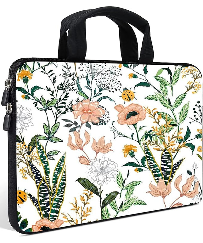 AMARY Laptop Sleeves 11.6" 12" Laptop Handle Bag Neoprene Notebook Carrying Pouch Chromebook Sleeves case Ultrabook Case Tablet Cover Fit Apple MacBook Air HP DELL Lenovo Asus (AMR12-09)