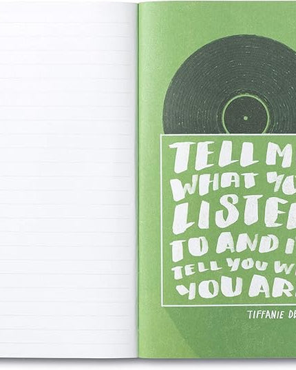 Compendium Softcover Journal - Let Your Music Play – A Write Now Journal with 128 Lined Pages, 5″W x 8″H