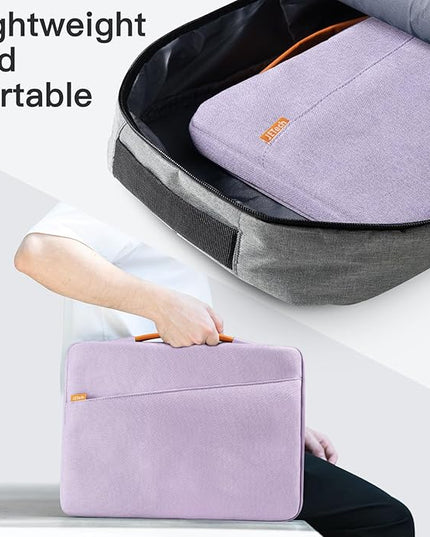 JETech Laptop Sleeve for 13-14Inch MacBook Air/Pro (M5/M4/M3/M2/M1,2020-2025), Waterproof Bag with Portable Handle and Pocket