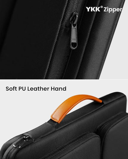 tomtoc 360 Protective Laptop Case for 13-inch New 2025 MacBook Air M4/A3240, M3/A3113, M2/A2681, M1/A2337, 13 in MacBook Pro M2/M1, 13-in Surface Pro 11th AI PC, Water-Resistant Carrying Bag