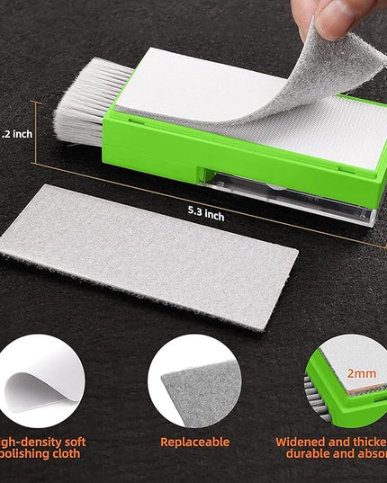 Laptop Screen Keyboard Cleaner Kit, All in 1 Electronics Cleaning Tool for MacBook iPad iPhone Pro Cell Phone, Brush Tool for Tablet, Computer, PC Monitor,TV Camera Lens with Patent, Green