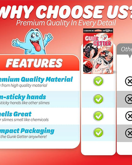 Cleaning Gel for Those Hard to Reach Places, Automotive Cup Holder Electronic Keyboard Office, Slime Gel Cleaner Dust Crumb Removal (Cherry, 12 Pack)