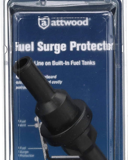 Attwood Fuel Vent Line Surge Protector, Black